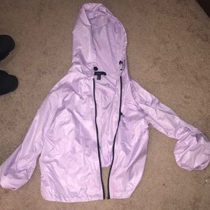 Purple windbreaker